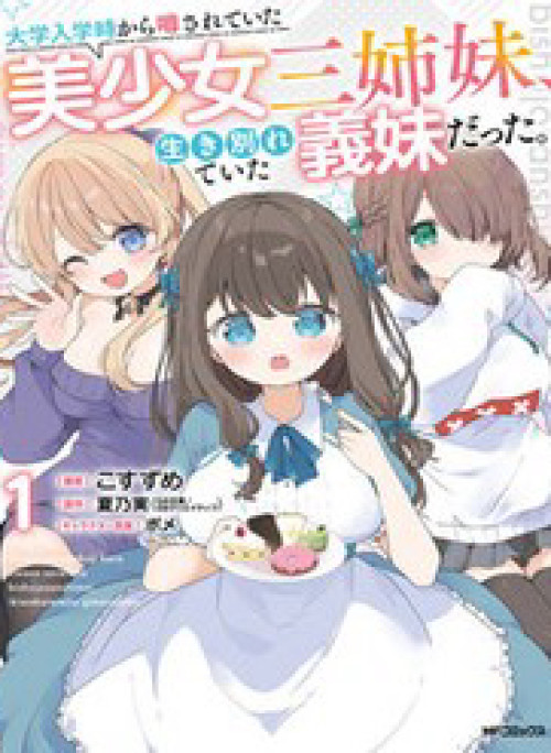 Daigaku Nyuugakuji Kara Uwasa Sareteita Bishoujo San Shimai, Ikiwakareteita Gimai Datta.